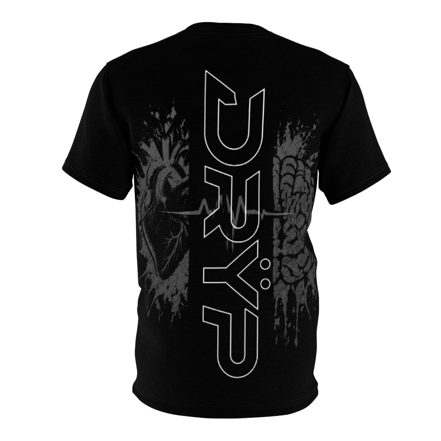 Ultimate-Mind Black Pulse Line Tee