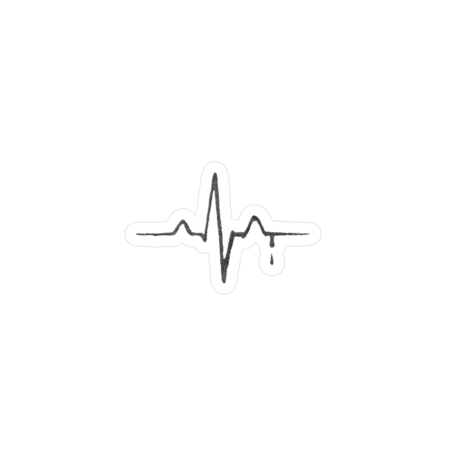 DRŸP Heartbeat Vinyl Decal