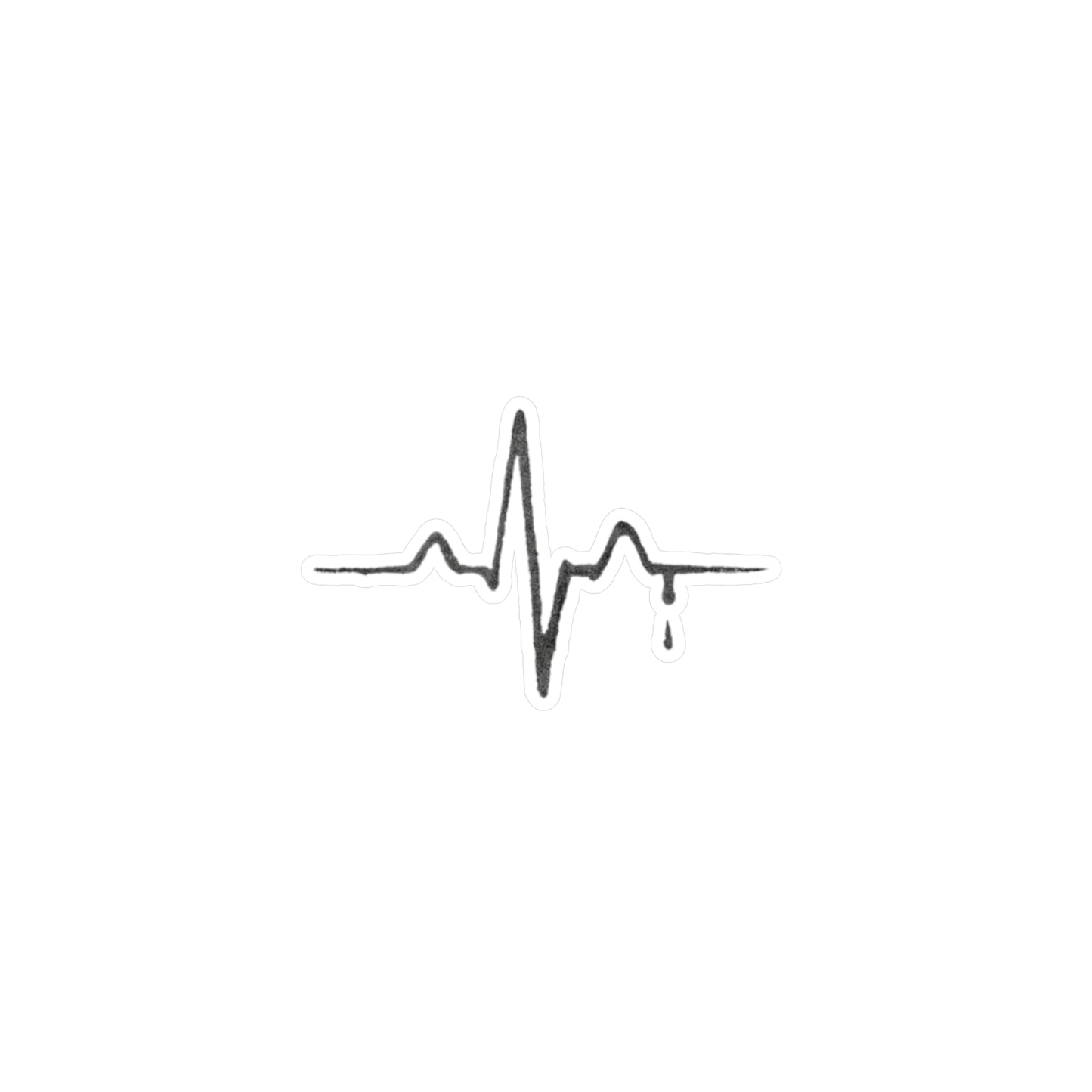 DRŸP Heartbeat Vinyl Decal