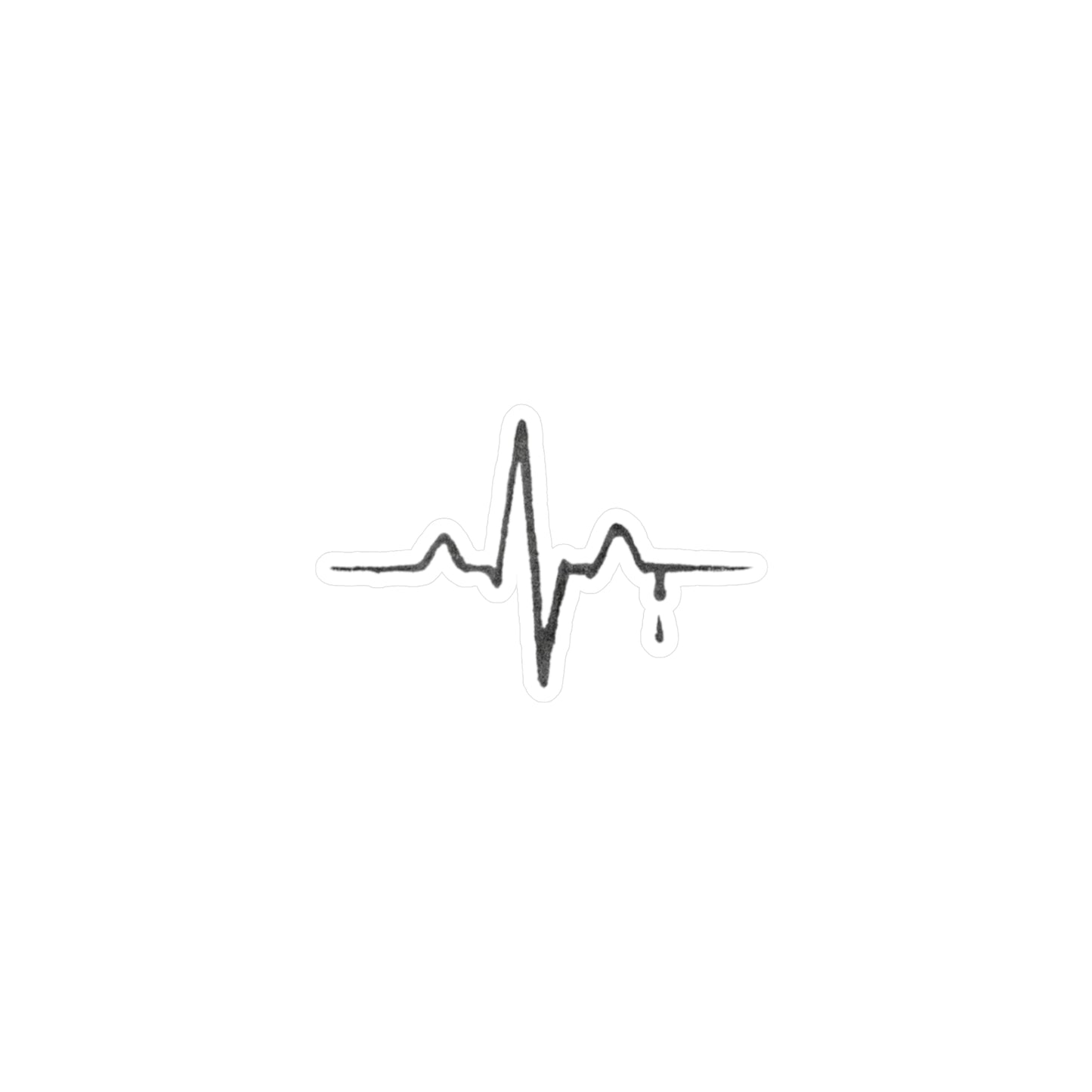 DRŸP Heartbeat Vinyl Decal