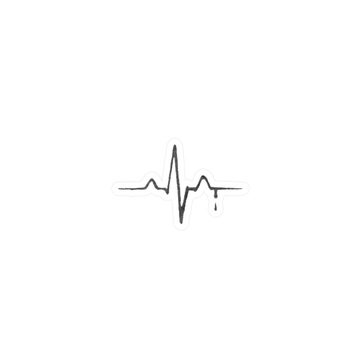 DRŸP Heartbeat Vinyl Decal